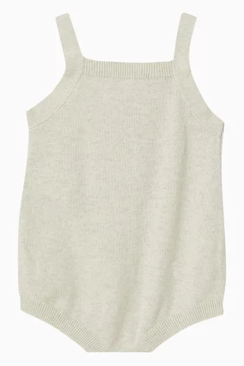 Brady Organic Knitted Bear Bodysuit