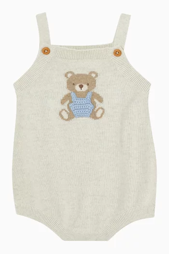 Brady Organic Knitted Bear Bodysuit