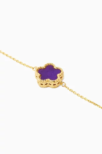 Vivante Mother-of-Pearl Bracelet in 18kt Gold