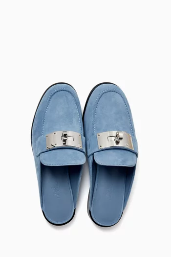 Unused Lota Mules in Suede, EU 38