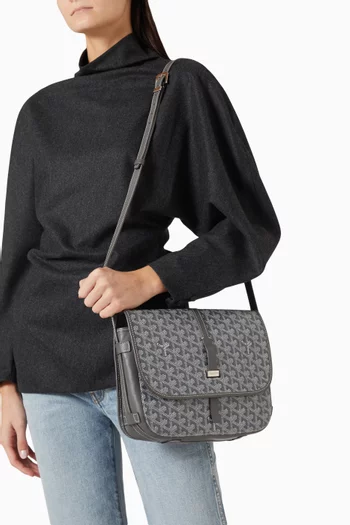 Belvedere MM Bag in Goyardine Coated Canvas