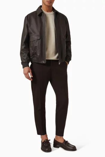 Bari Vintage Jacket in Leather