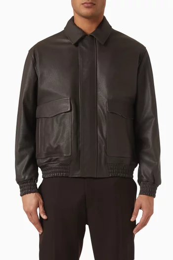 Bari Vintage Jacket in Leather