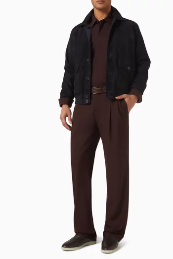 Tomme Jacket in Suede