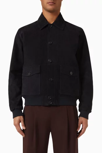 Tomme Jacket in Suede