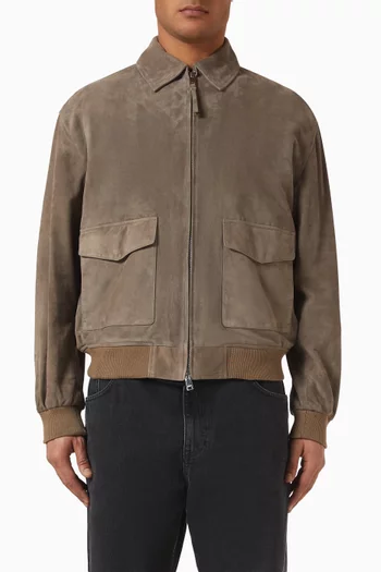 Gwenno Jacket in Suede