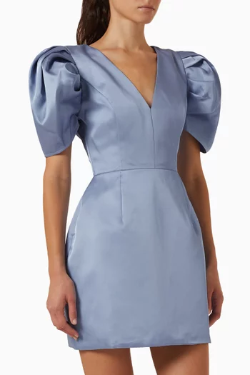 Lunelle Puff-sleeve Dress