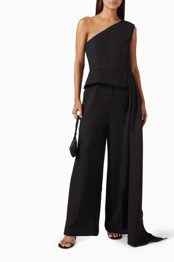 Solenne One-shoulder Jumpsuit