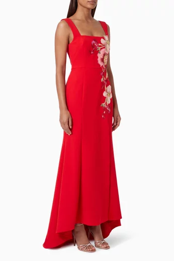 Fleurisca Embroidered Gown
