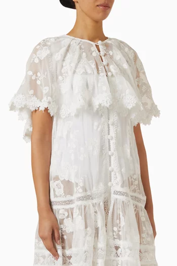 Mirage Embroidered Top