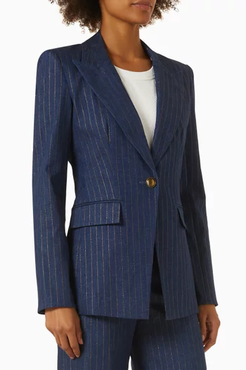 Naira Dickey Jacket in Denim