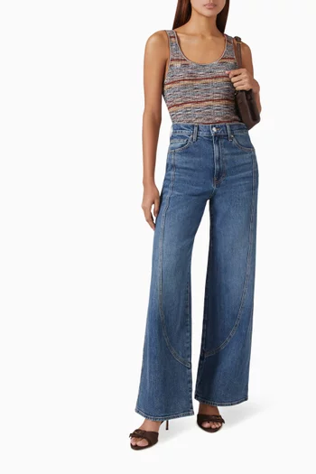 Taylor Wide-leg Jeans in Denim