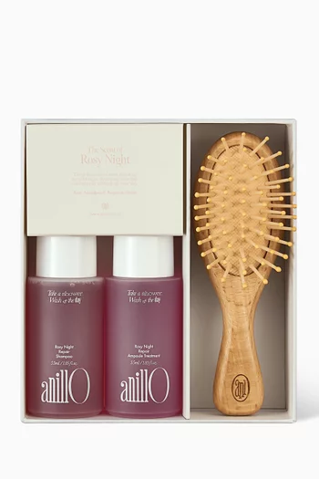 Rosy Night Repair Hair & Brush Set
