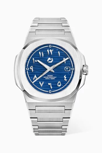OS Azure Quartz Stainless Steel Watch, 40mm