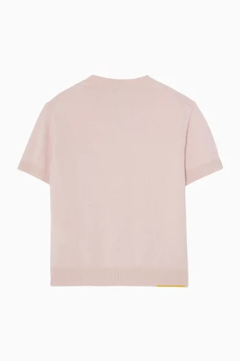 Logo Sweater in Cashmere
