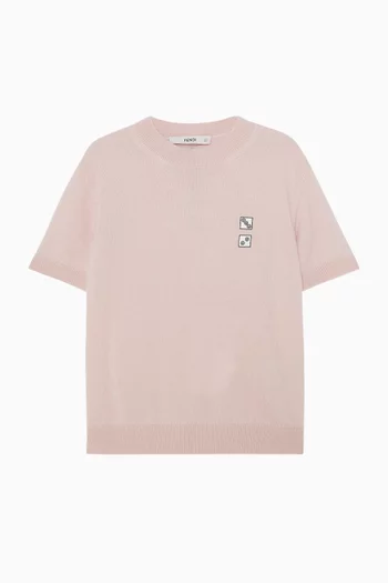 Logo Sweater in Cashmere