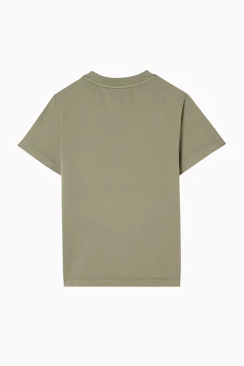 Logo T-shirt in Fleece