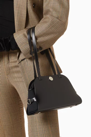 Unused Tablier Sellier Shoulder Bag in Leather