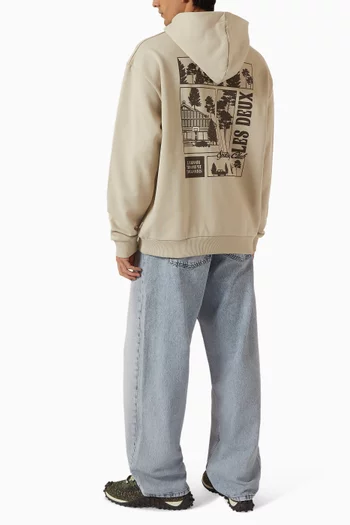 Woods Logo Hoodie in Fleece