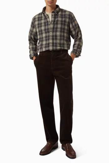 Tapered Pants in Corduroy