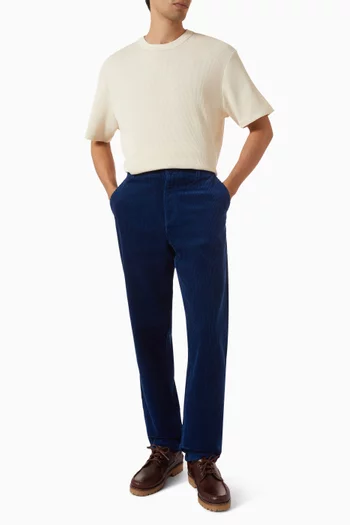 Tapered Pants in Corduroy