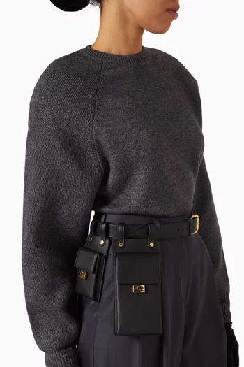 FF Utility Tool Belt Pouch in Calfskin Leather