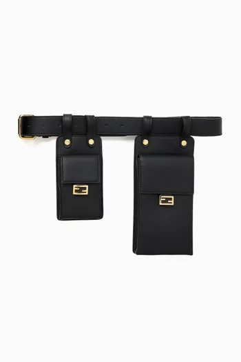 FF Utility Tool Belt Pouch in Calfskin Leather