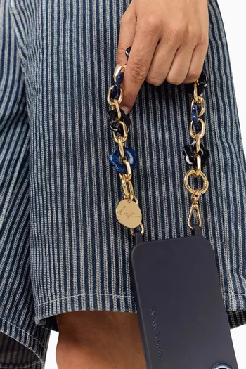 Cassy Fleur Phone Chain, 40cm