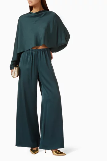 Roni Pants in Satin
