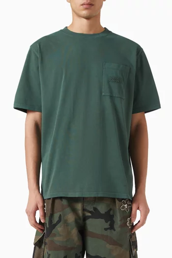 Over Dyed T-shirt in Cotton