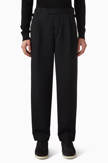 Relaxed-fit Pants in Wool-blend