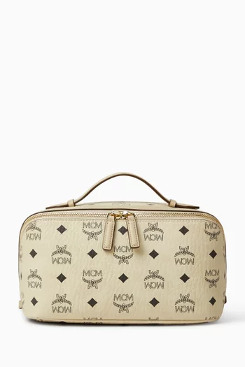 Ottomar Toiletry Bag in Visetos