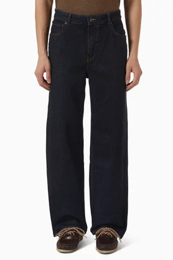 Rinse Wash Jeans in Denim