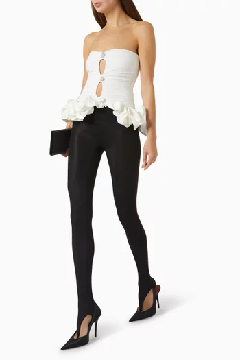 Péndulo Rosebud-appliqué Top