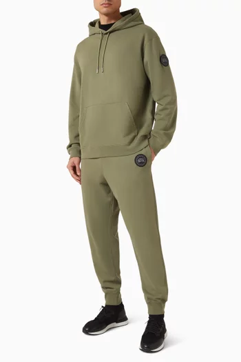 Logo-patch Hoodie in Cotton-fleece
