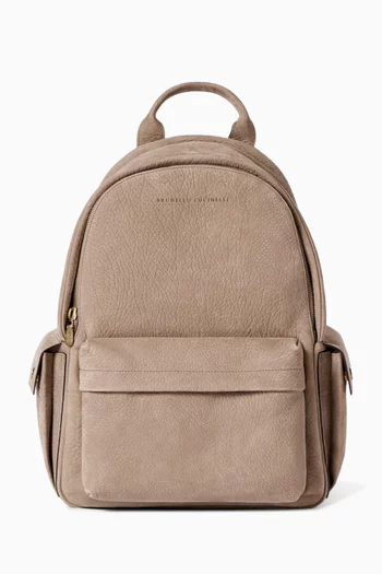 Travel Backpack in Nubuck