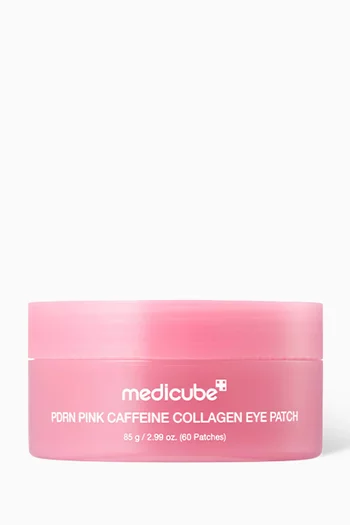PDRN Pink Caffeine Collagen Eye Patches, 60 Patches