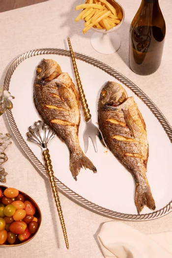 x Jessica McCormack Shell Serving Set