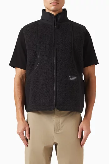 Off-race Pile Fleece Vest