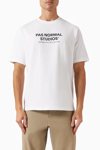 Off-race Logo T-shirt in Cotton