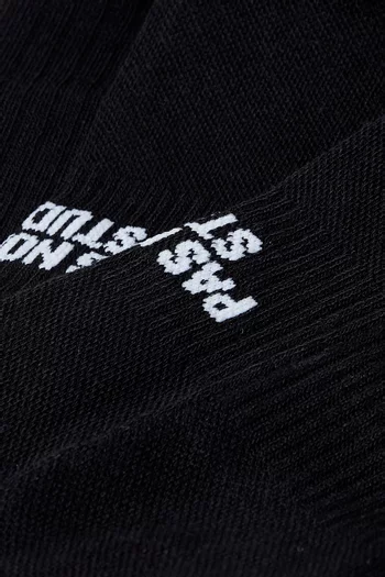 Off-race Socks in Cotton-blend
