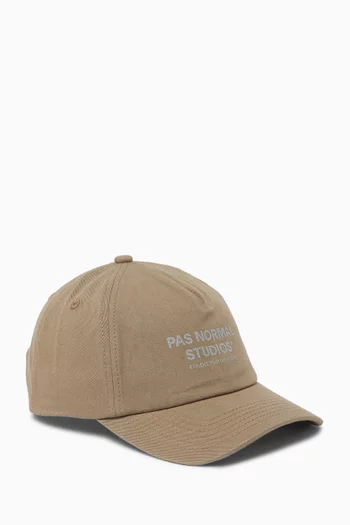 Off-race Cap in Cotton