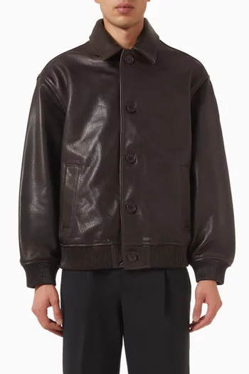 Fitzroy Flight Jacket in Leather