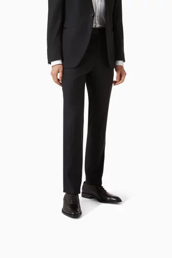 Derreck Cap-toe Shoes in Leather