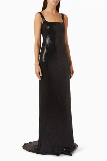 Electra Sequin-embellished Gown