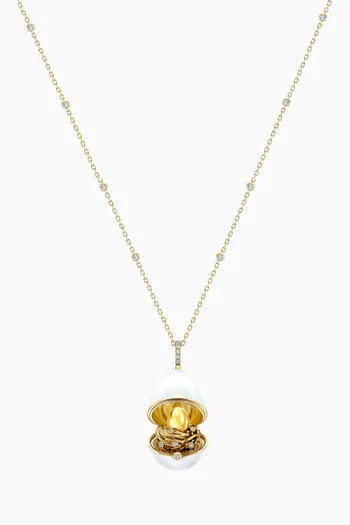 Fabergé No1 Egg Necklace in 18kt Gold
