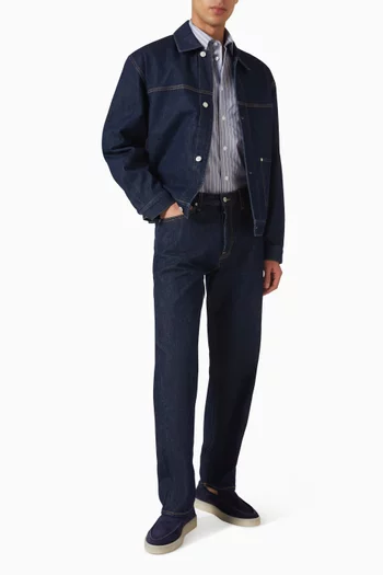 Straight-leg Jeans in Denim