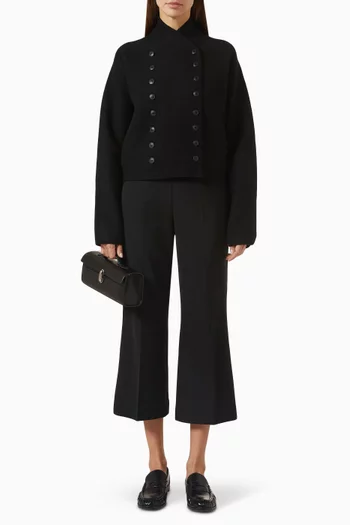 Uniform Jacket in Boiled Wool