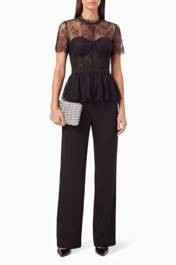 Kehlani Bustier Top in Lace