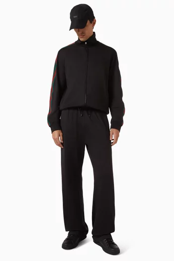 Shiny Zip Jacket in Technical-jersey